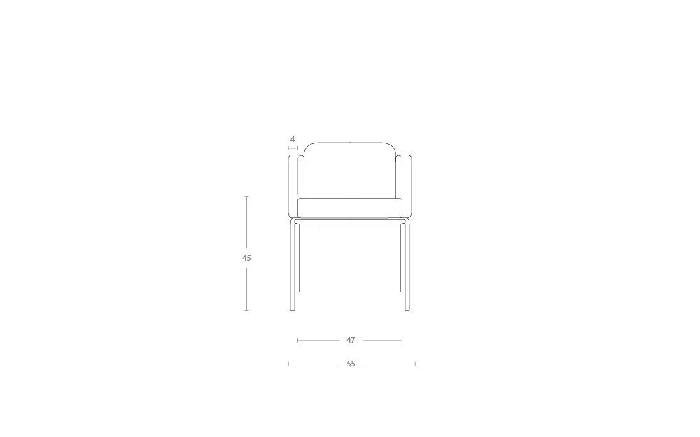 Dimensoes do produto poltronete jo